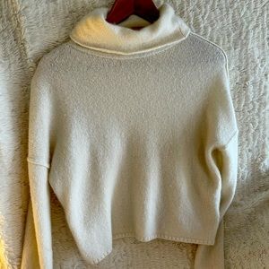 Cashmere Sweater James Perse Cream Color